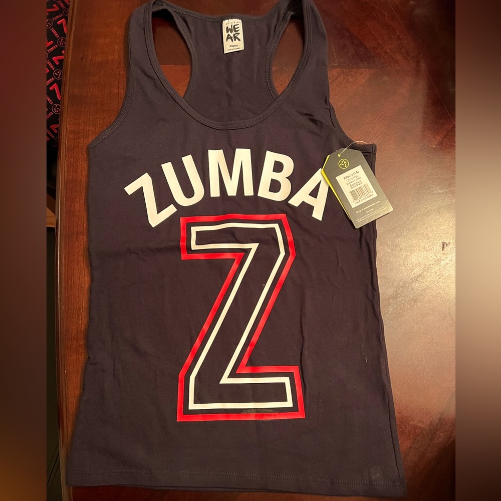 Zumba varsity racerback